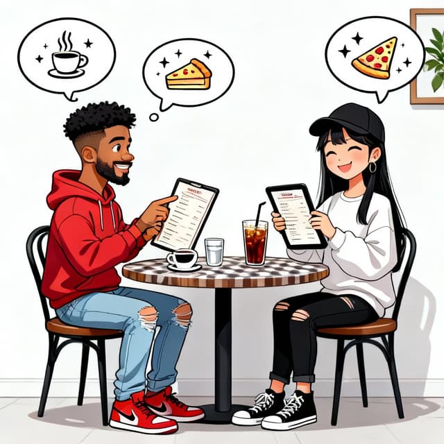 image Café & restaurant (commander, demander)