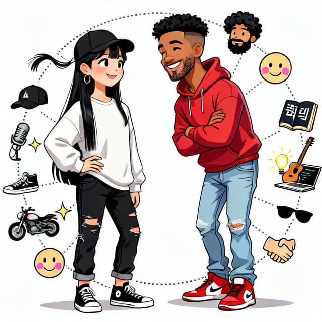 image Décrire des personnes