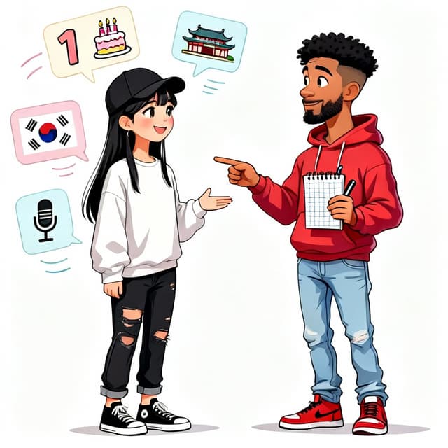 image Parler de son âge, origine et métier