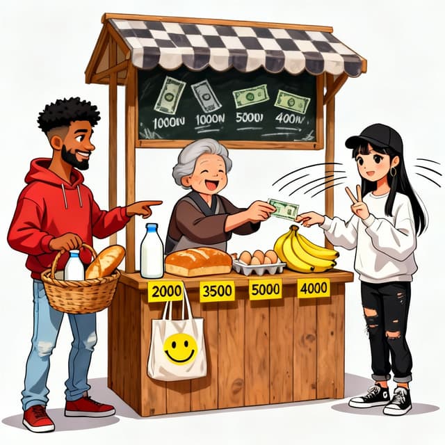 image Faire des achats simples